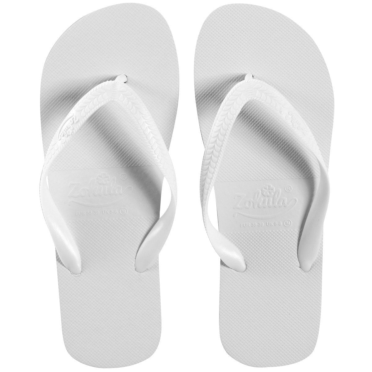 Zohula Originals White Flip Flops Bulk Buy 10 100 Pairs