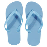 sky blue flip flops