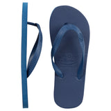 navy blue flip flops