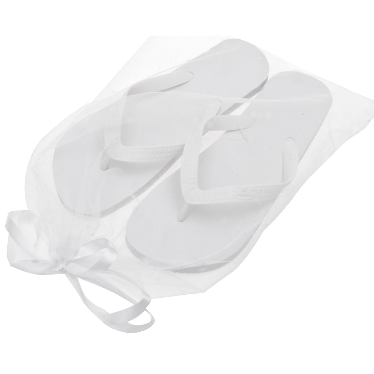 Zohula White Wedding Flip Flops Party Pack